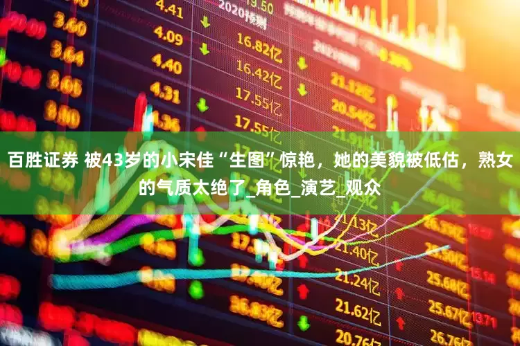 百胜证券 被43岁的小宋佳“生图”惊艳，她的美貌被低估，熟女的气质太绝了_角色_演艺_观众